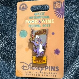Disney Epcot Food & Wine Festival Pin with Purple Character